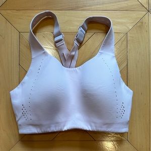 Lululemon Air Support Bra High Support C-DD cups, Pink Mist, 32DD